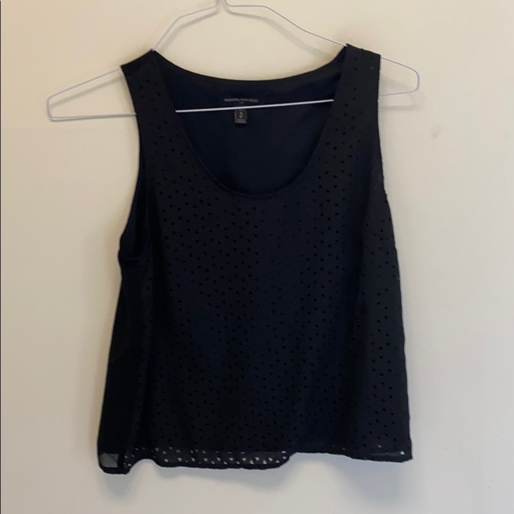 Banana Republic Black tank